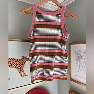 *3 for $25* Striped Loft tank top.